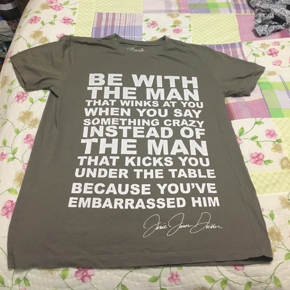 Kittenish Jessie’s James decker t-shirt